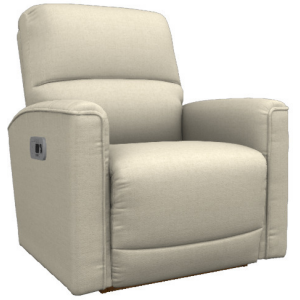 Cade Power Rocking Recliner w/ Headrest - Linen