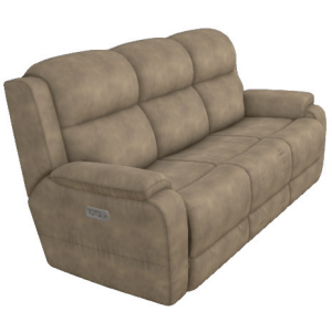 Dorian Power Reclining Sofa w/ Headrest & Lumbar