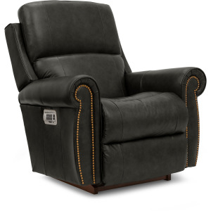 Dutton Power Rocking Recliner w/ Headrest & Lumbar
