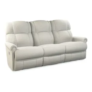 Pinnacle Power Wall Reclining Sofa w/ Headrest &amp; Dual Wireless Remotes