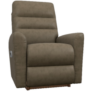 Liam Power Rocking Recliner w/ Headrest - Lota Pebble
