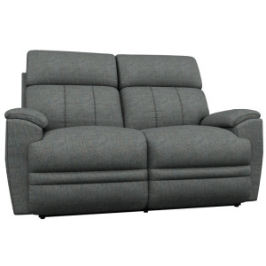 Talladega Power Reclining Loveseat w/ Headrest, Lumbar & Wireless Remote - Midnight