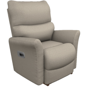 Rowan Power Rocking Recliner w/ Headrest, Lumbar, Swivel Base & Wireless Remote -  Merit Sable