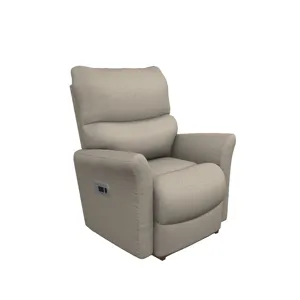 Rowan Power Rocking Recliner w/ Headrest, Lumbar, Swivel Base & Wireless Remote -  Merit Sable