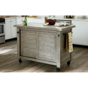 Junction Shiplap Kitchen Island