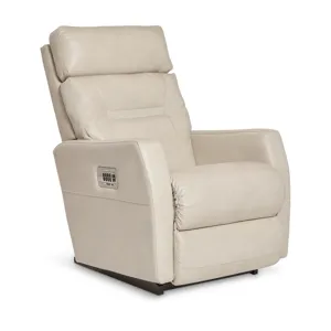 Lennon Power Rocking Recliner w/ Head Rest, Lumbar & Wireless Remote - Elite Ice