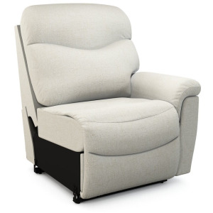 James Power Left-Arm Sitting Recliner w/ Headrest