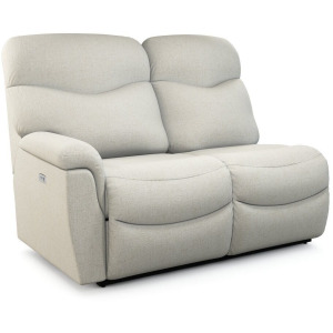 James Power Right-Arm Sitting Reclining Loveseat w/ Headrest