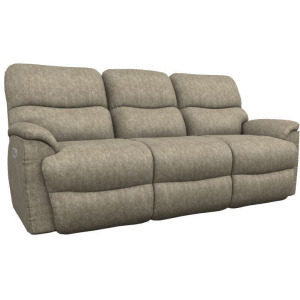 Trouper Power Reclining Sofa w/ Headrest & Lumbar