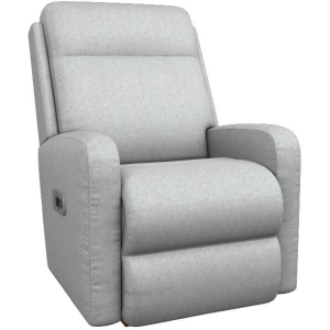 Finley Power Rocking Recliner w/ Headrest & Lumbar - i-Broderick Seaglass