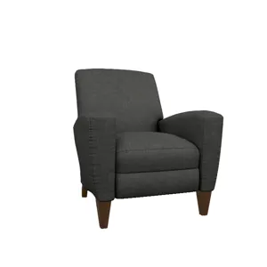 Scarlett High Leg Reclining Chair - Artisan Raven