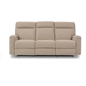 Ovation AudioLuxe Power Wall Reclining Sofa w/ Headrest, Lumbar &amp; Storage Drawer