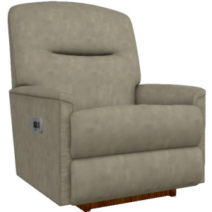 Aries Power Rocking Recliner w/ Headrest, Lumbar & Wireless Remote - i-Outlier Charcoal