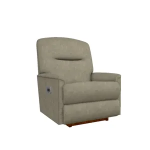 Aries Power Rocking Recliner w/ Headrest, Lumbar & Wireless Remote - i-Outlier Charcoal