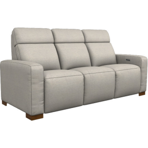 Acadia Power Reclining Sofa w/ Headrest - Picchu Flax