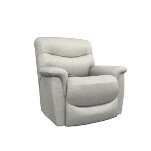 James Silver Power Lift Recliner - i-Northwest Dove
