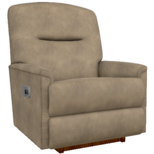 Aries Power Rocking Recliner w/ Headrest & Wireless Remote - i-Outlier Mushroom