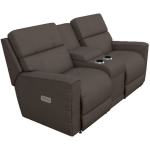 Apollo Power Reclining Sofa w/ Console Headrest & Lumbar