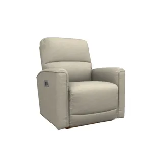 Cade Power Rocking Recliner w/ Headrest - Pebble