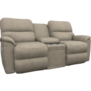 La-Z-Boy Power Reclining Sofa w/ Console Headrest, Lumbar & Wireless Remote 