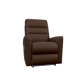 Liam Power Wall Recliner w/ Headrest & Lumbar - i-Weekend Chestnut