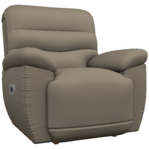 Joshua Power Rocking Recliner w/Headrest & Lumbar - i-Rivers Fossil