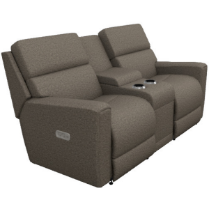 Apollo Power Reclining Sofa w/ Console Headrest & Lumbar