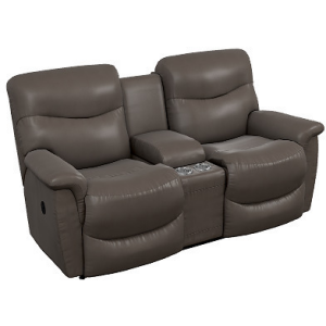 James Reclining Loveseat w/ Console