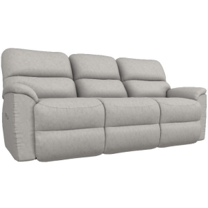 Brooks Power Reclining Sofa w/ Headrest - i-Kudos Powder