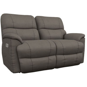 Trouper Power Reclining Loveseat w/ Headrest & Lumbar