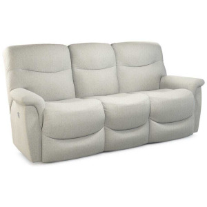 James Power Reclining Sofa w/Headrest & Wireless Remote