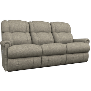 Pinnacle Power Wall Reclining Sofa w/ Headrest - i-Saxton Marble