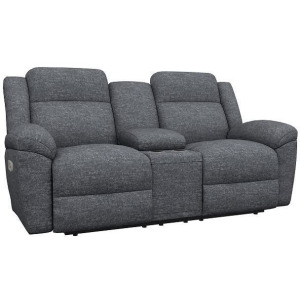 Joel Power Reclining Loveseat w/ Headrest & Console