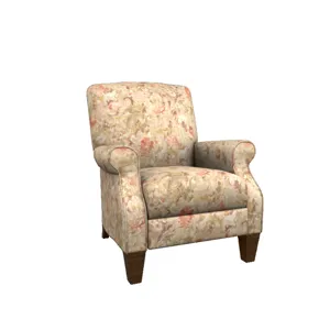 Charlotte High Leg Reclining Chair - Blossom