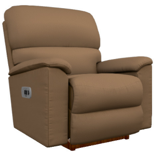 Brooks Power Rocking Recliner w/ Headrest & Lumbar - i-Rivers Camel