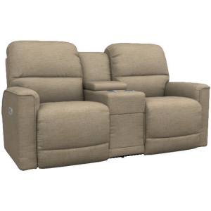 Cade Power Reclining Loveseat w/ Headrest, Console & Wireless Remote