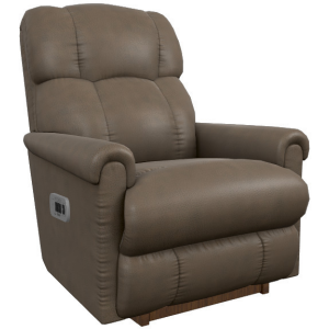 Pinnacle Power Rocking Recliner w/ Headrest & Lumbar - i-Northwest Mink