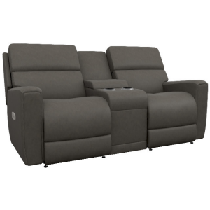 Apollo Power Reclining Sofa w/ Console Headrest & Lumbar