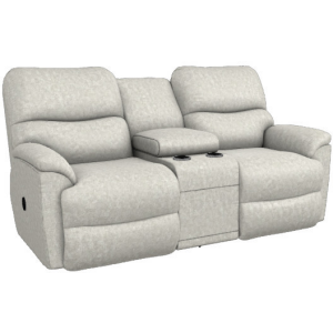 Trouper Reclining Loveseat w/ Console