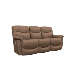 James Power Reclining Sofa w/ Headrest