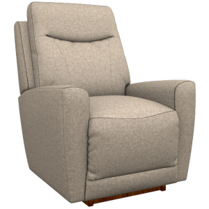 Kodie Power Rocking Recliner w/ Headrest & Lumbar - Promise Oyster