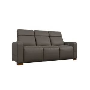 Acadia Power Reclining Sofa w/ Headrest - Dean Shitake
