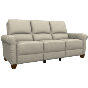 Clybourn Power Reclining Sofa w/ Headrest - Pebble