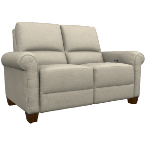 Clybourn Power Reclining Loveseat w/ Headrest - Pebble