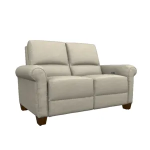 Clybourn Power Reclining Loveseat w/ Headrest - Pebble