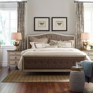Southbury Upholstered Bed Footboard w/ Slat Pack 5/0