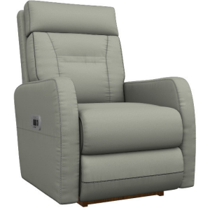 Lennon Power Rocking Recliner w/ Head Rest and Lumbar - i-Hallandale Platinum