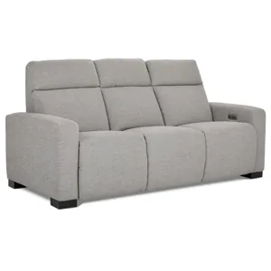 Acadia Power Reclining Sofa w/ Headrest - Oyster