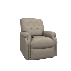 Billie Bronze Power Lift Recliner - Mushroom