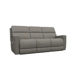 Apollo Power Reclining Sofa w/ Headrest & Dual Wireless Remote - i-Northwest Charcoal